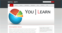 Desktop Screenshot of metafinity.com